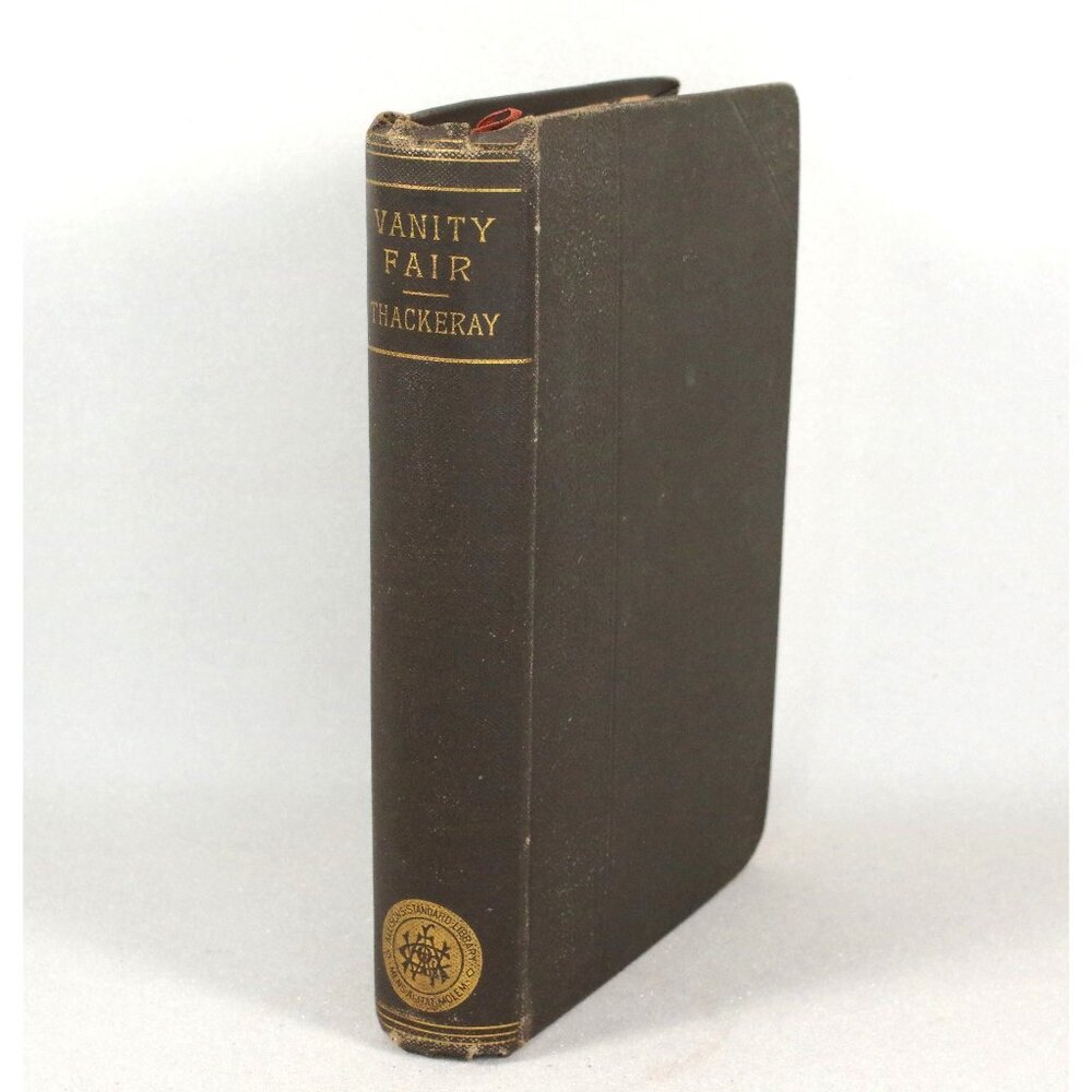 Vanity Fair: A Novel Without A Hero by William Makepeace Thackeray, Vintage Book